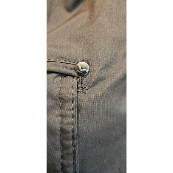 Royal Falcon Winter Parker Jacket Mens M Brown Insulated Pockets Whistle Zip - Picture 8 of 16